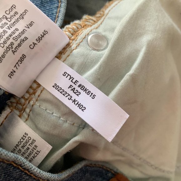 J Crew Women's Slim Demi Boot Cut Jeans Denim Medium Wash Blue Fray Flare 30 - Picture 9 of 11